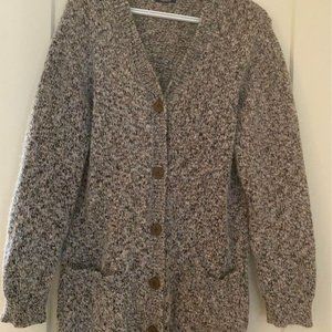 Reitmans Buttoned Front Long Cardigan